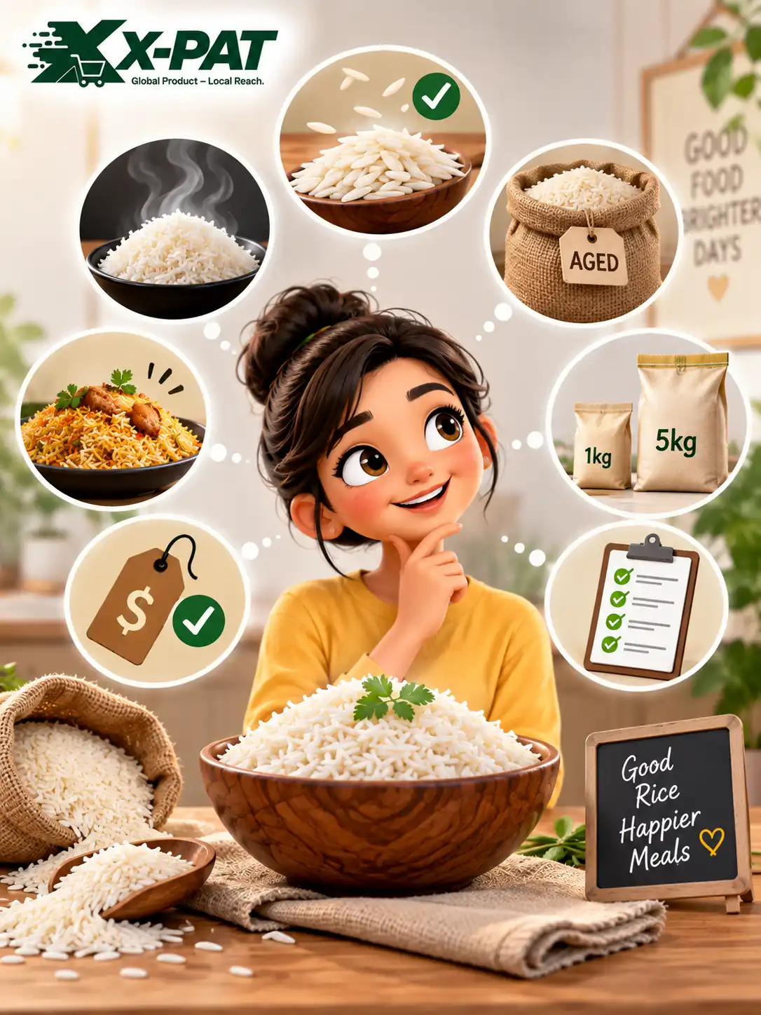 What to look for when choosing good basmati rice