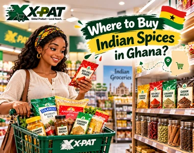 Where to buy Indian spices in Ghana with X-PAT